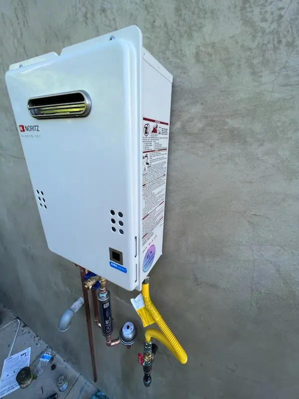 Tankless water heater installation for Youngsville homes